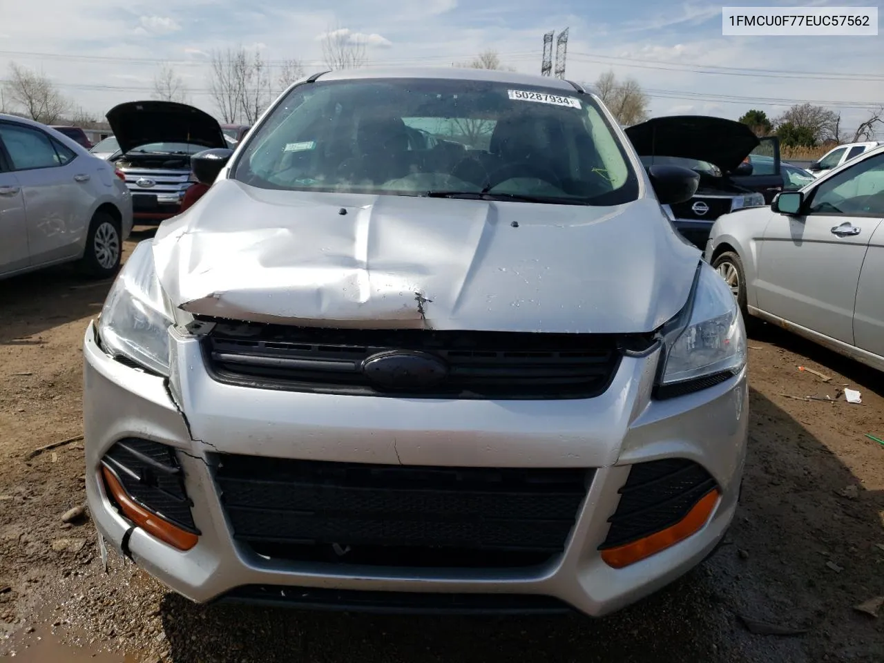 2014 Ford Escape S VIN: 1FMCU0F77EUC57562 Lot: 50287934