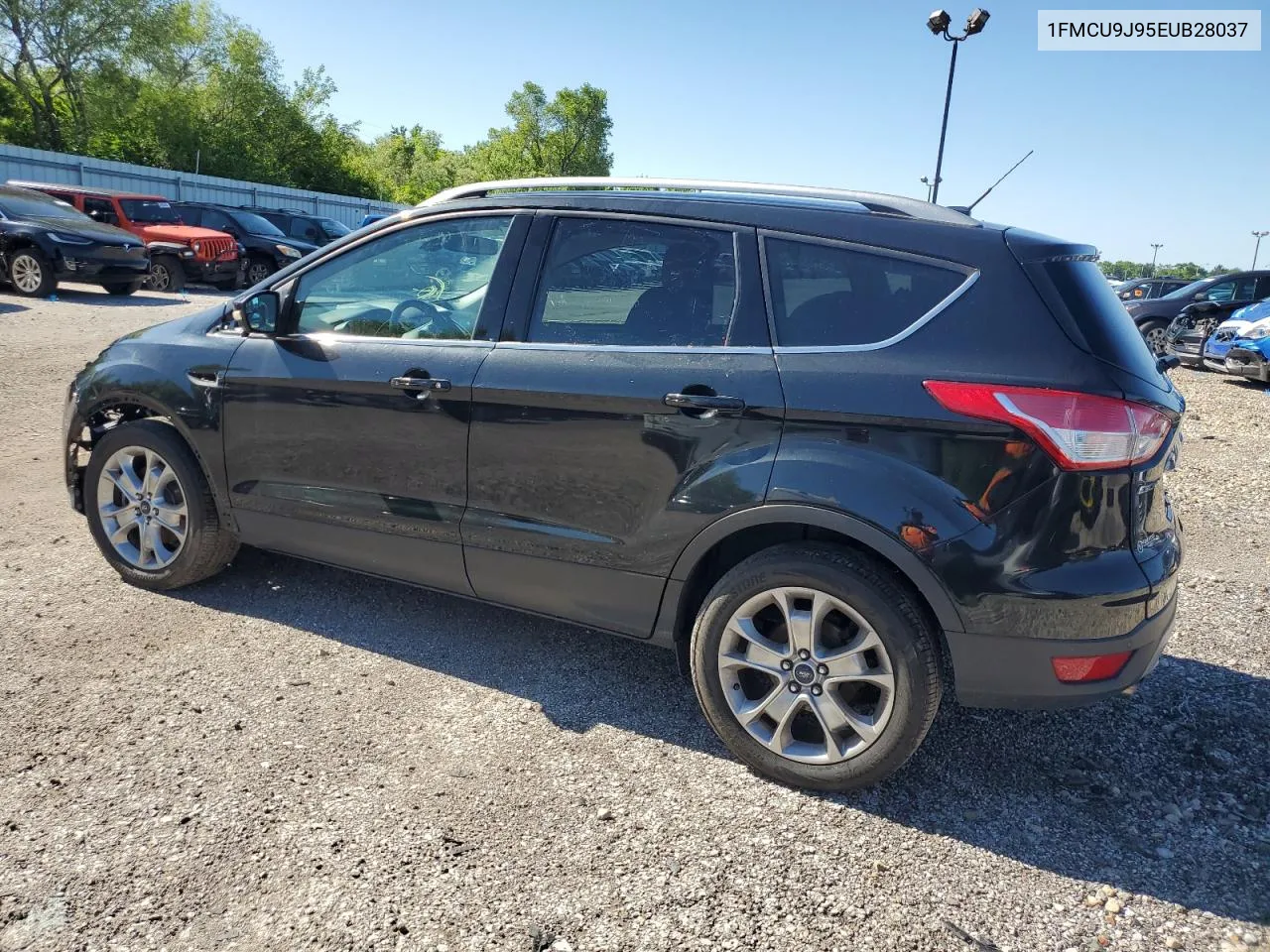 2014 Ford Escape Titanium VIN: 1FMCU9J95EUB28037 Lot: 51169294