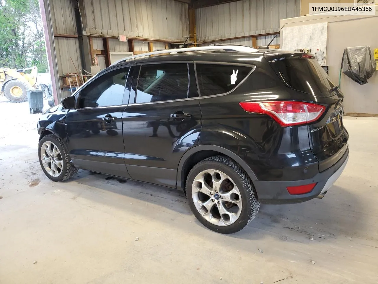 2014 Ford Escape Titanium VIN: 1FMCU0J96EUA45356 Lot: 53406404