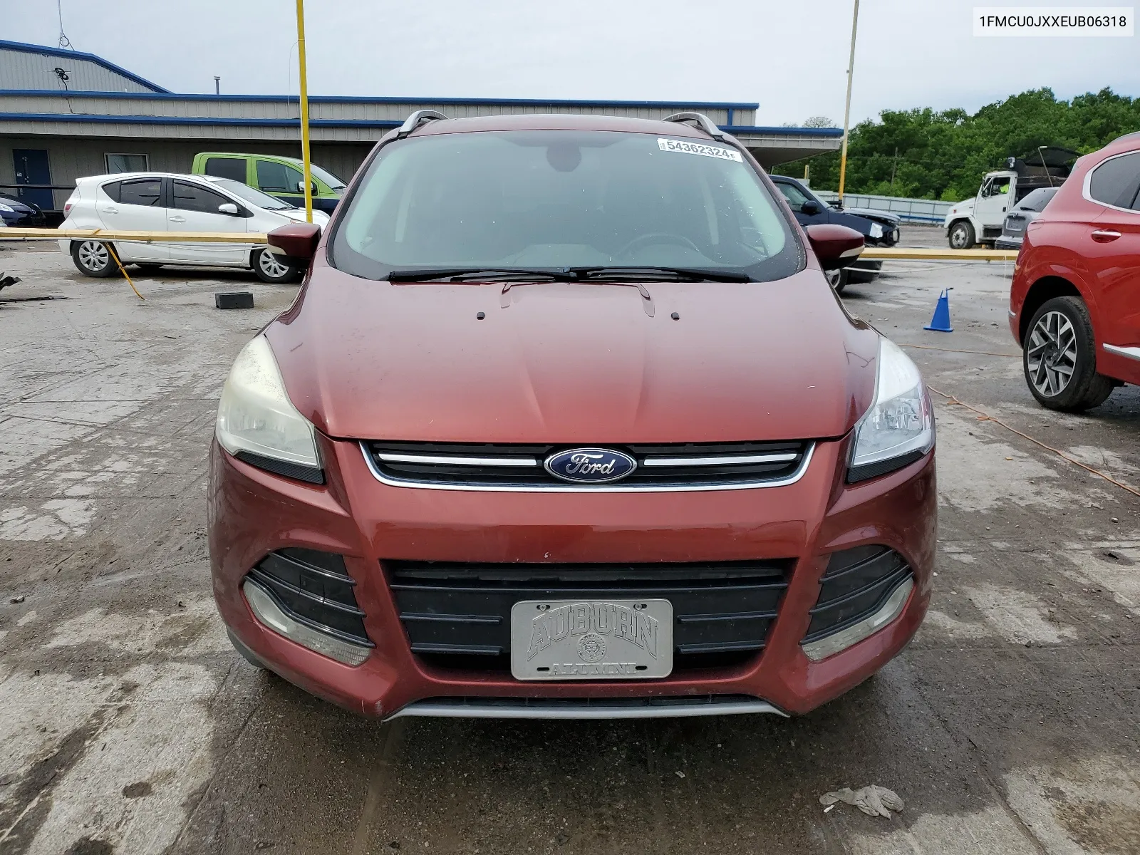 2014 Ford Escape Titanium VIN: 1FMCU0JXXEUB06318 Lot: 54362324