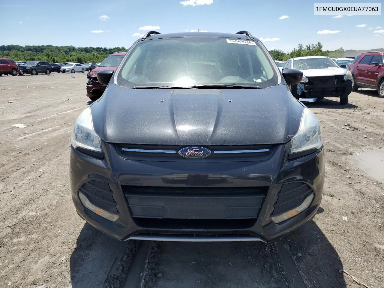 2014 Ford Escape Se VIN: 1FMCU0GX0EUA77063 Lot: 56849994