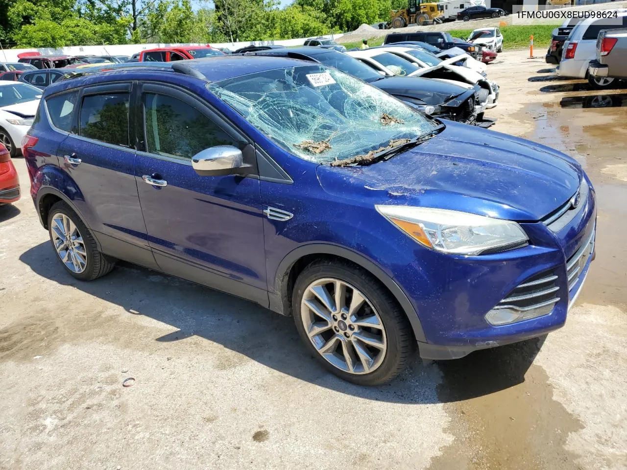 1FMCU0GX8EUD98624 2014 Ford Escape Se