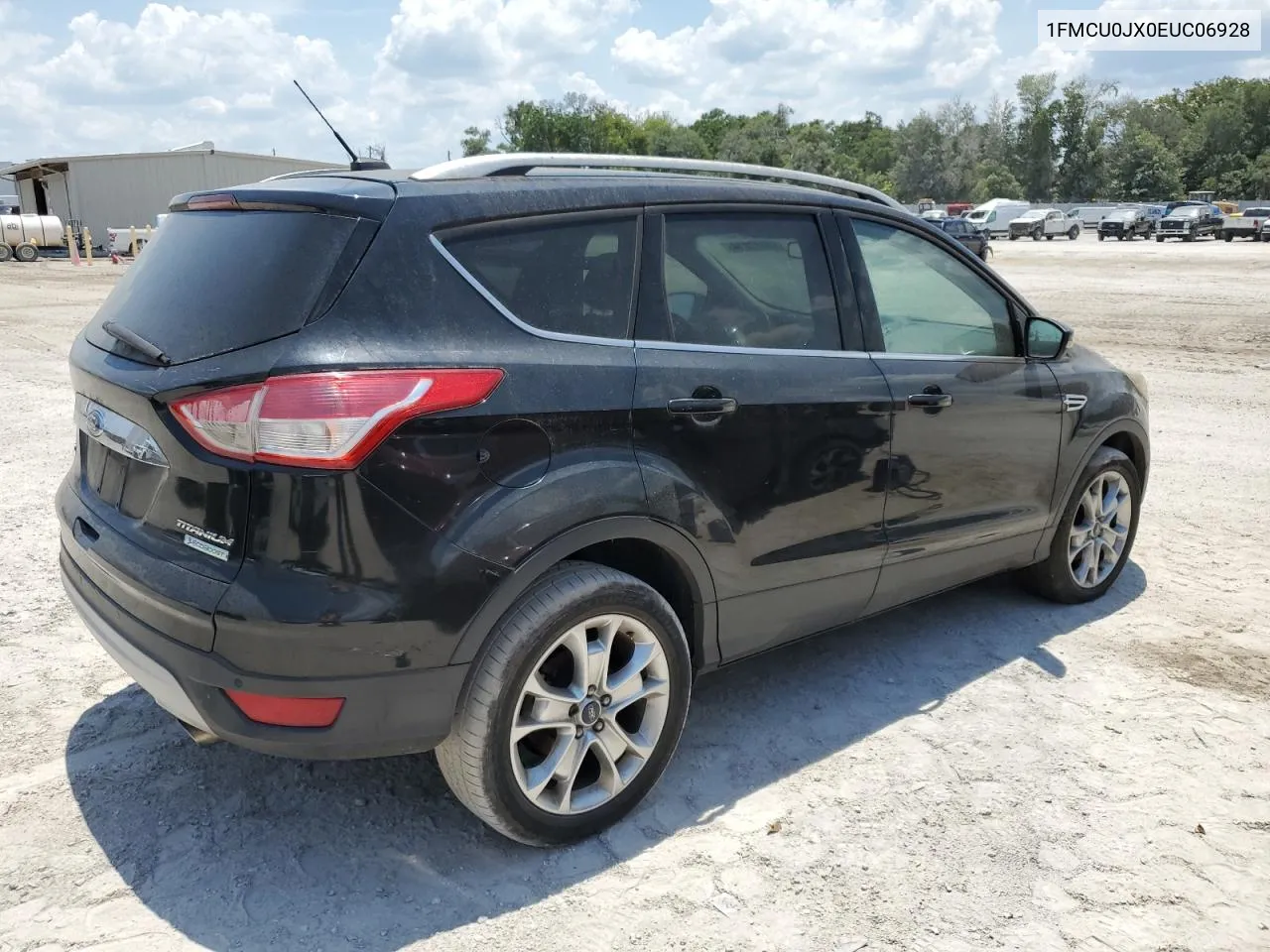 2014 Ford Escape Titanium VIN: 1FMCU0JX0EUC06928 Lot: 58197414