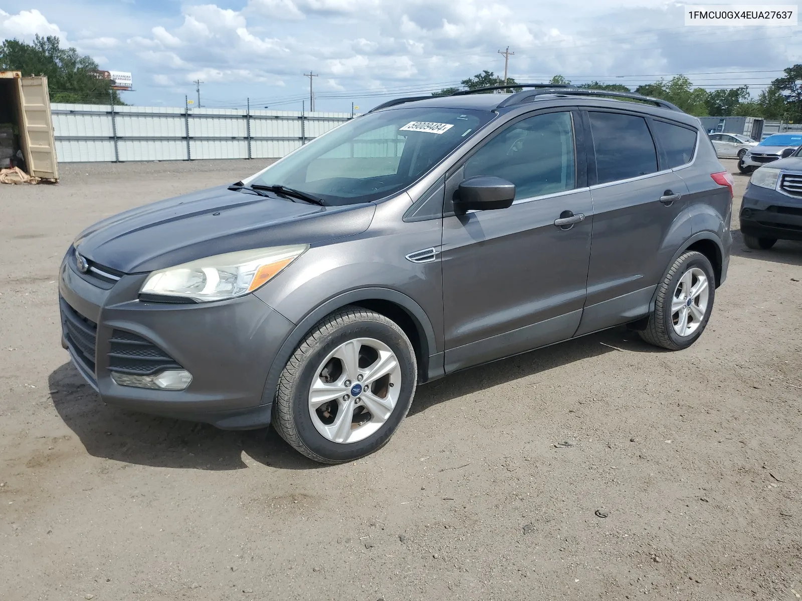 2014 Ford Escape Se VIN: 1FMCU0GX4EUA27637 Lot: 59009484