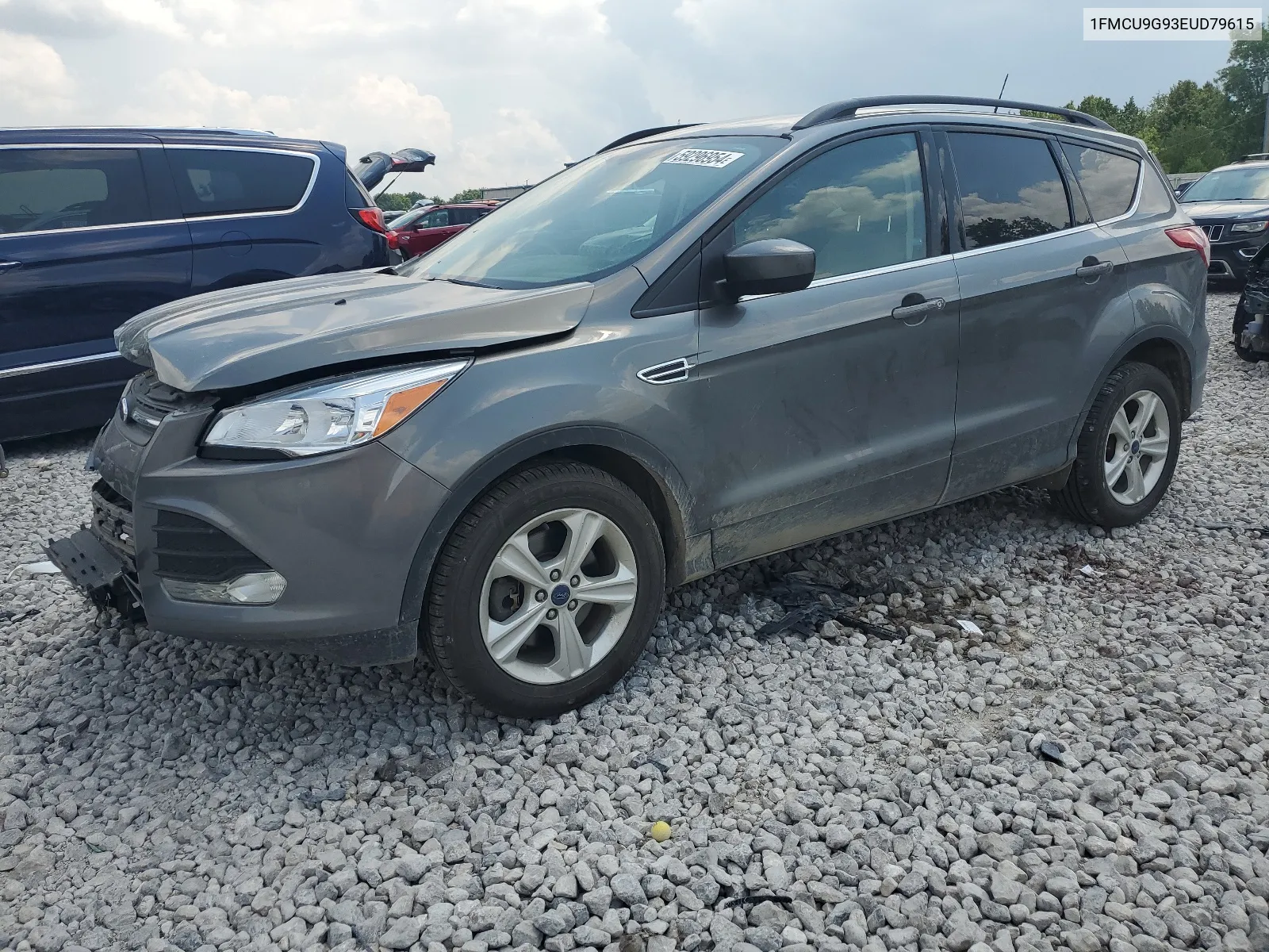 2014 Ford Escape Se VIN: 1FMCU9G93EUD79615 Lot: 59296954