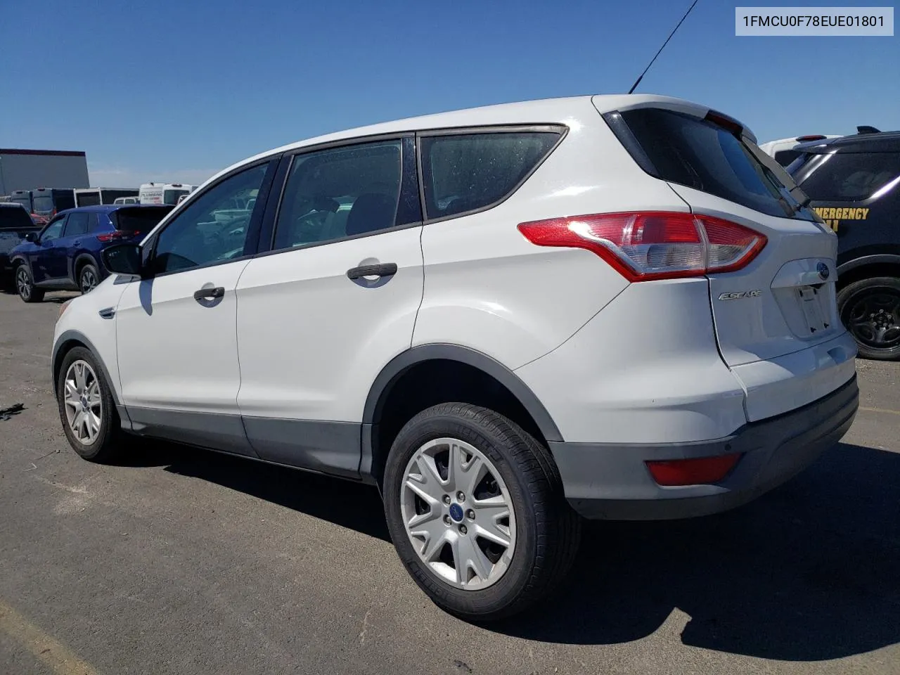 2014 Ford Escape S VIN: 1FMCU0F78EUE01801 Lot: 60104694