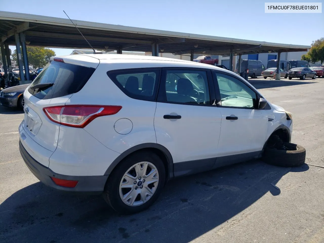 2014 Ford Escape S VIN: 1FMCU0F78EUE01801 Lot: 60104694