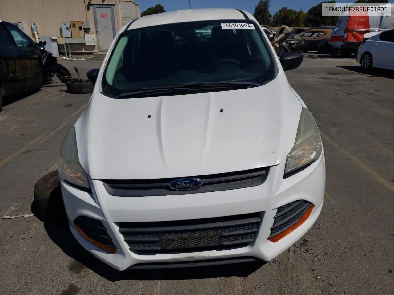 2014 Ford Escape S VIN: 1FMCU0F78EUE01801 Lot: 60104694