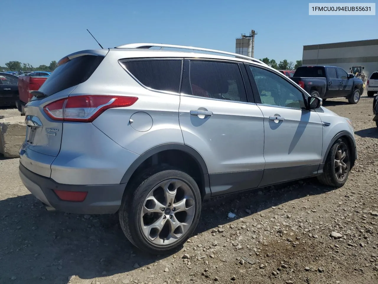 2014 Ford Escape Titanium VIN: 1FMCU0J94EUB55631 Lot: 60449854