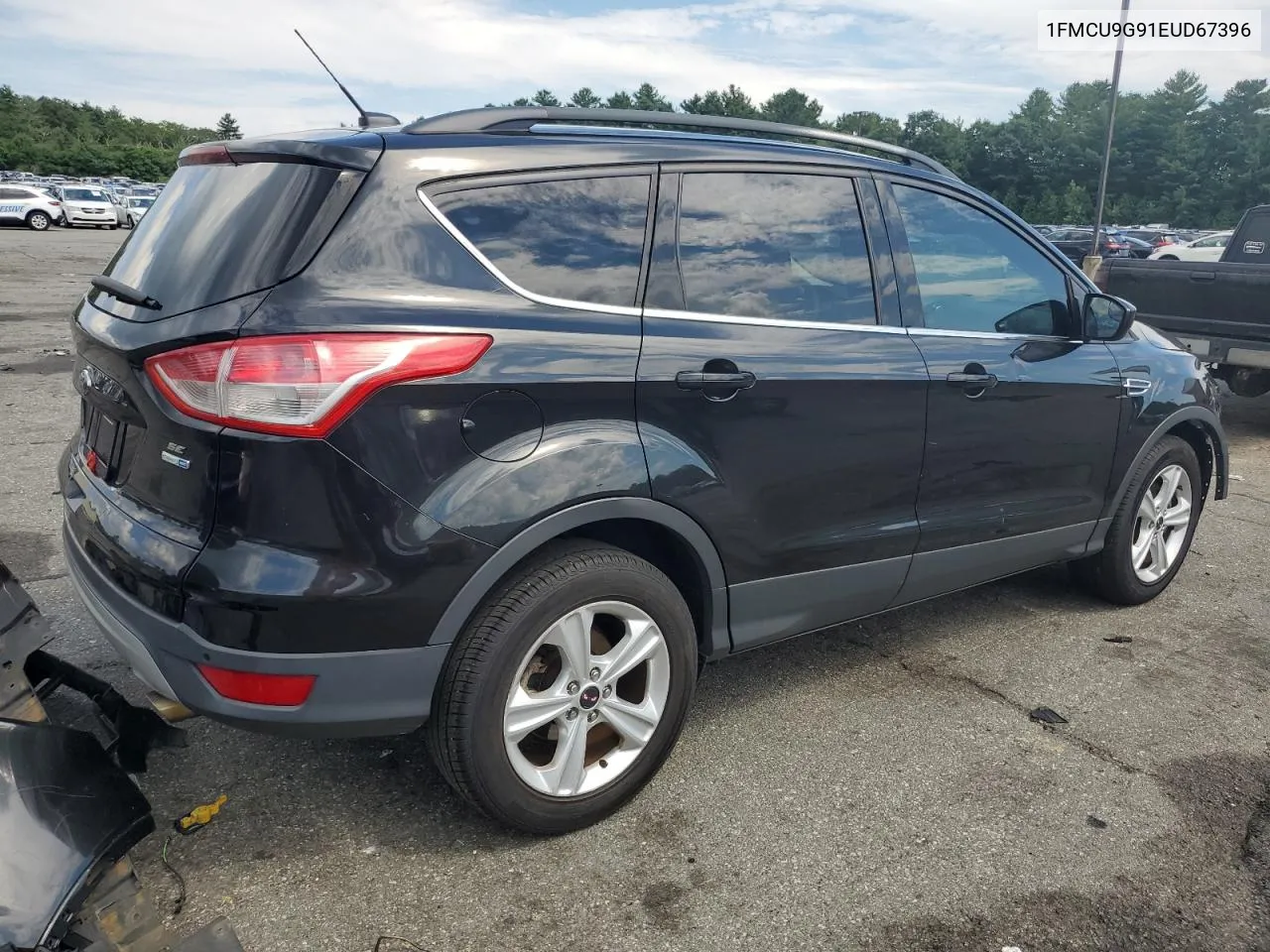 2014 Ford Escape Se VIN: 1FMCU9G91EUD67396 Lot: 60626644