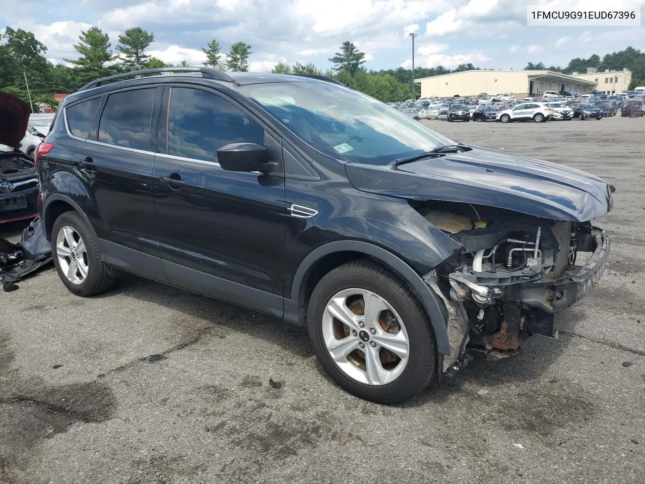 2014 Ford Escape Se VIN: 1FMCU9G91EUD67396 Lot: 60626644