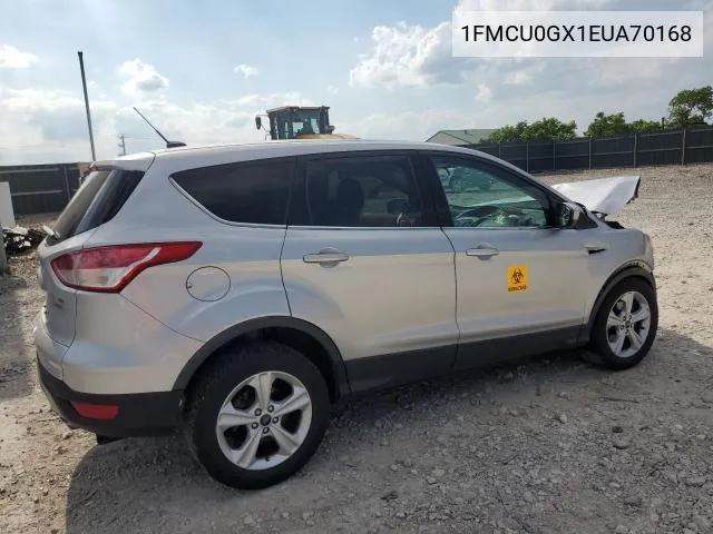 1FMCU0GX1EUA70168 2014 Ford Escape Se