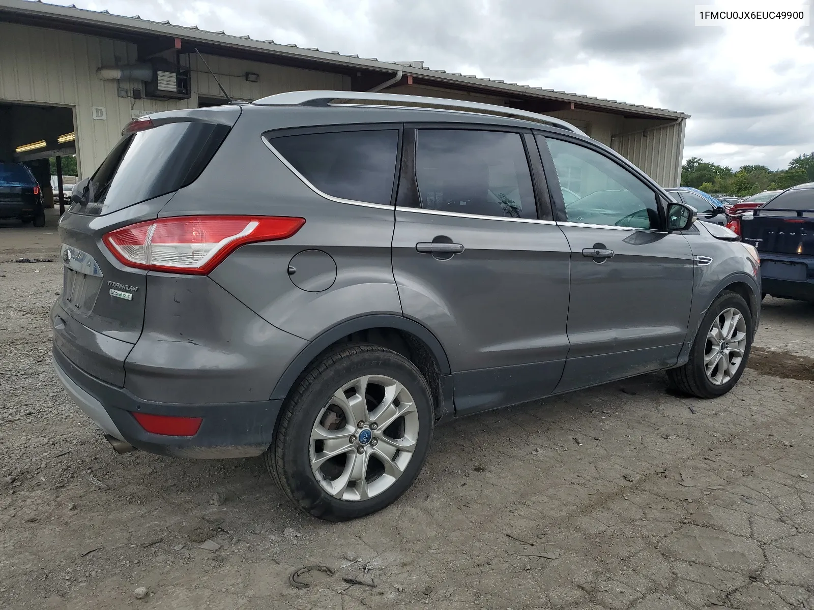 2014 Ford Escape Titanium VIN: 1FMCU0JX6EUC49900 Lot: 61887704