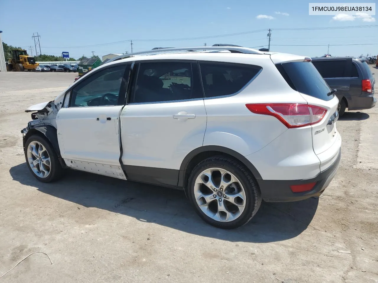 2014 Ford Escape Titanium VIN: 1FMCU0J98EUA38134 Lot: 62098574