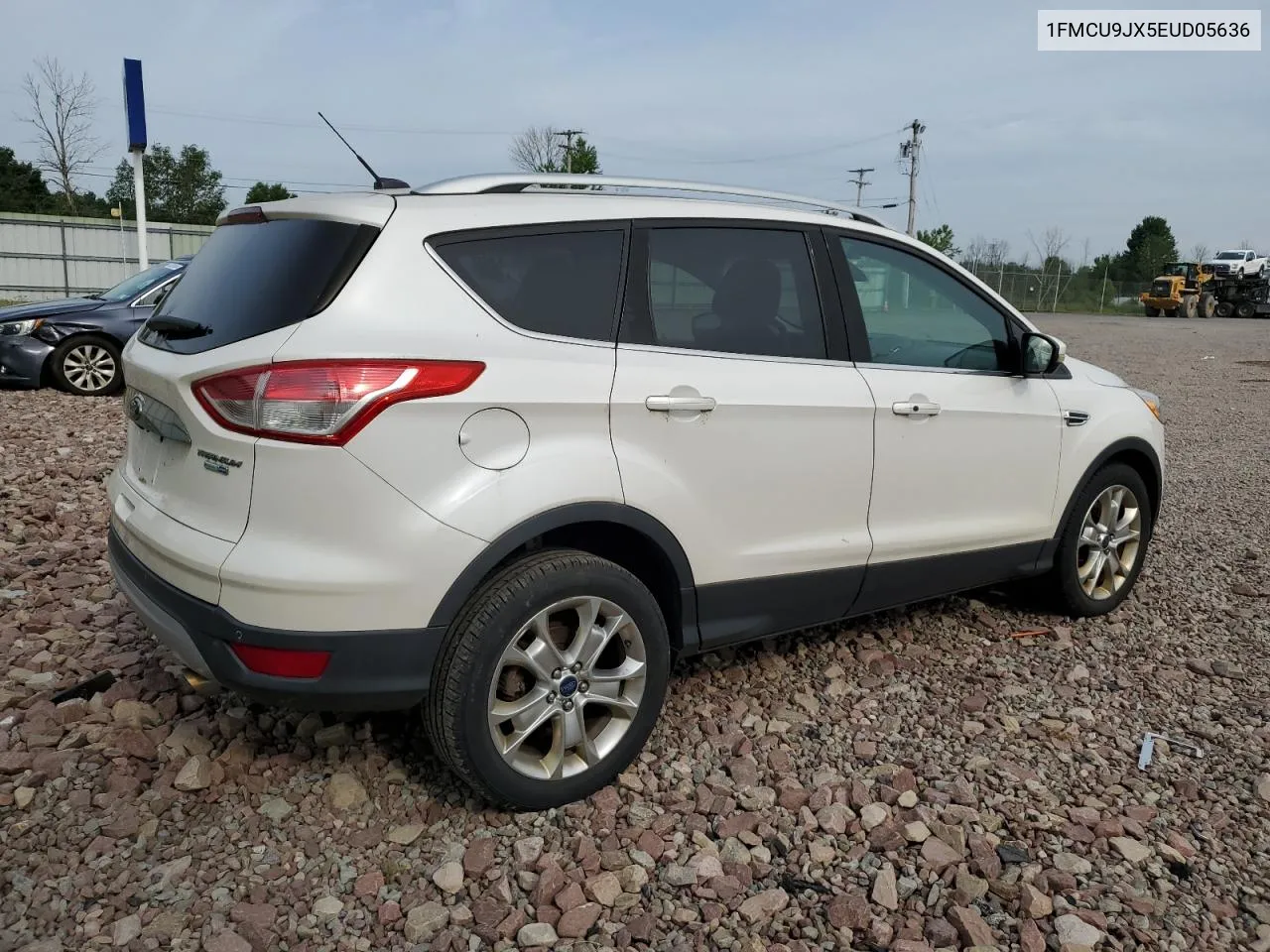 2014 Ford Escape Titanium VIN: 1FMCU9JX5EUD05636 Lot: 62261134