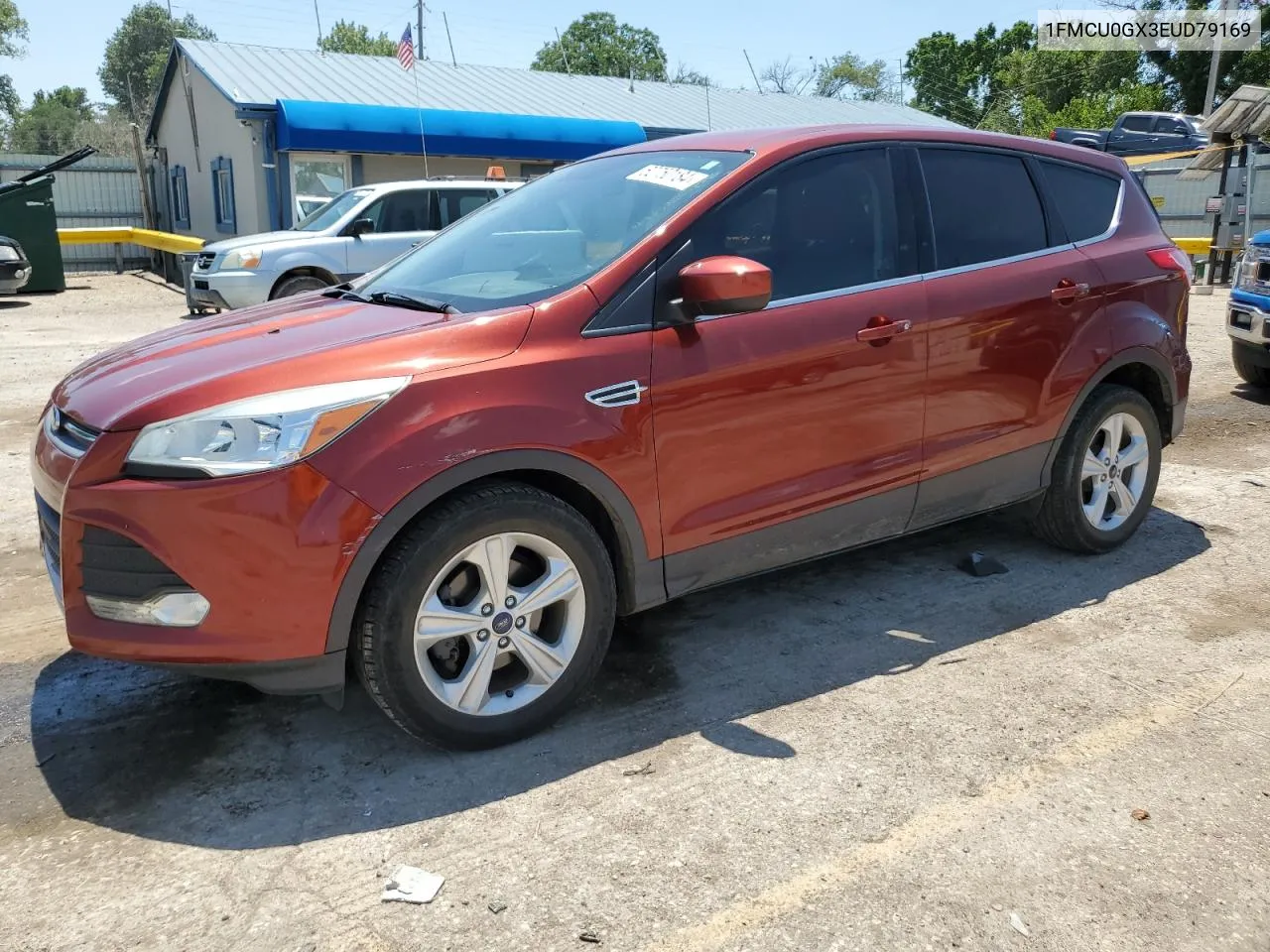 2014 Ford Escape Se VIN: 1FMCU0GX3EUD79169 Lot: 62750184