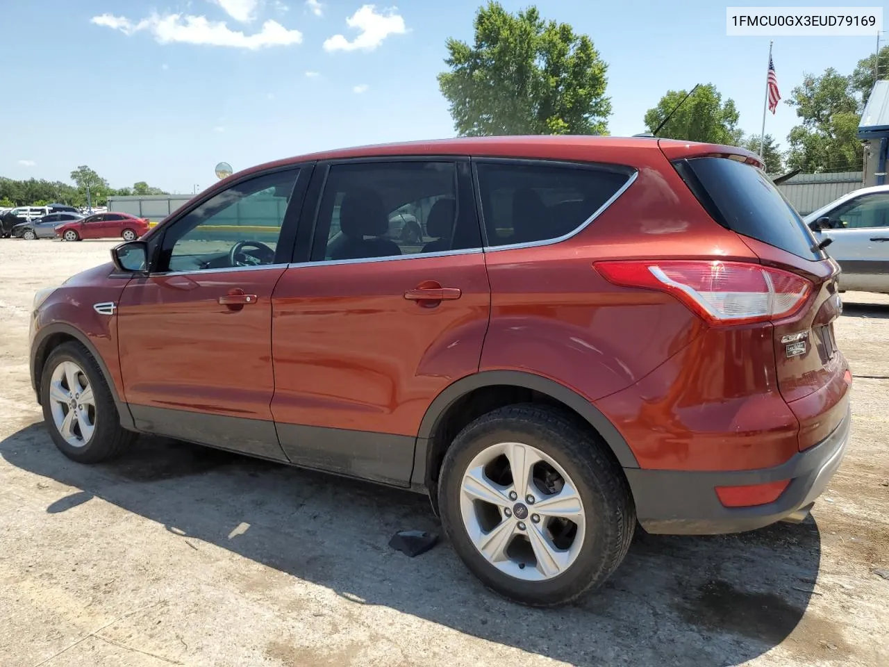 2014 Ford Escape Se VIN: 1FMCU0GX3EUD79169 Lot: 62750184