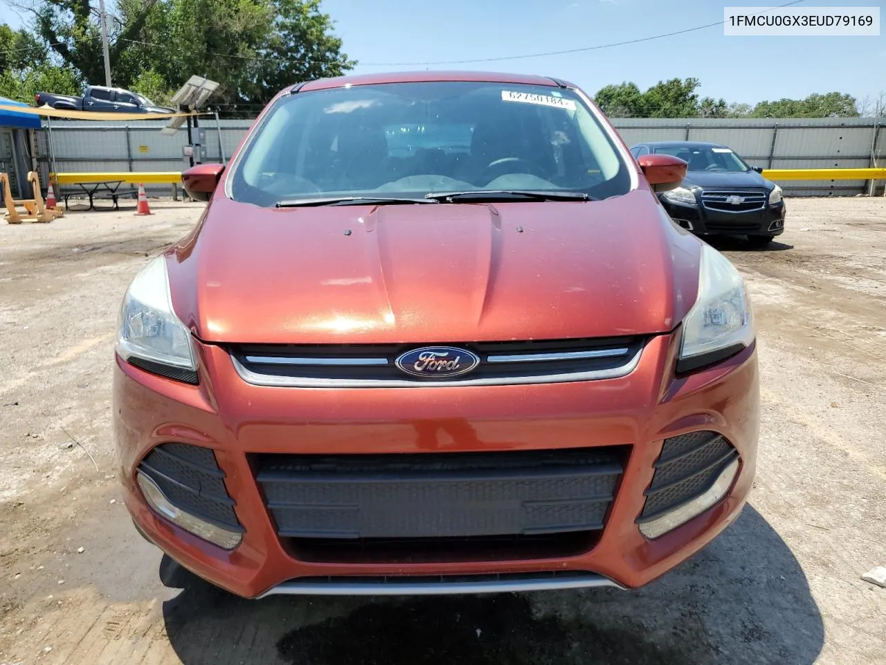 2014 Ford Escape Se VIN: 1FMCU0GX3EUD79169 Lot: 62750184