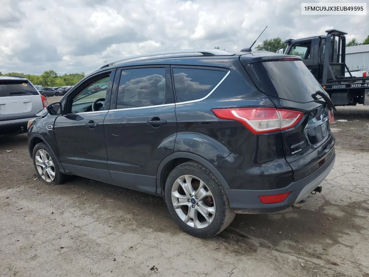 2014 Ford Escape Titanium VIN: 1FMCU9JX3EUB49595 Lot: 62796744