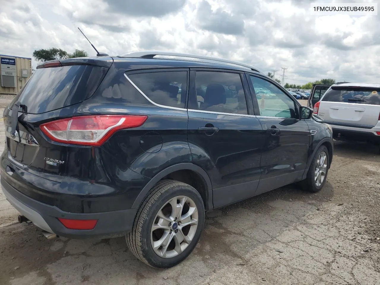 2014 Ford Escape Titanium VIN: 1FMCU9JX3EUB49595 Lot: 62796744