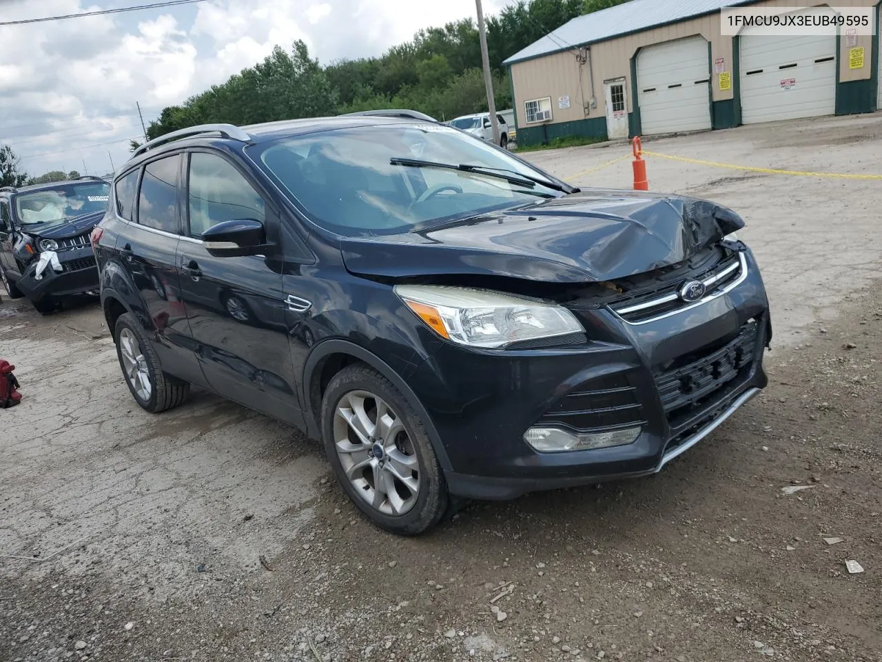 2014 Ford Escape Titanium VIN: 1FMCU9JX3EUB49595 Lot: 62796744