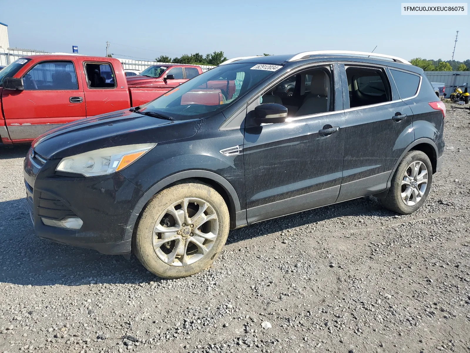 2014 Ford Escape Titanium VIN: 1FMCU0JXXEUC86075 Lot: 62912034