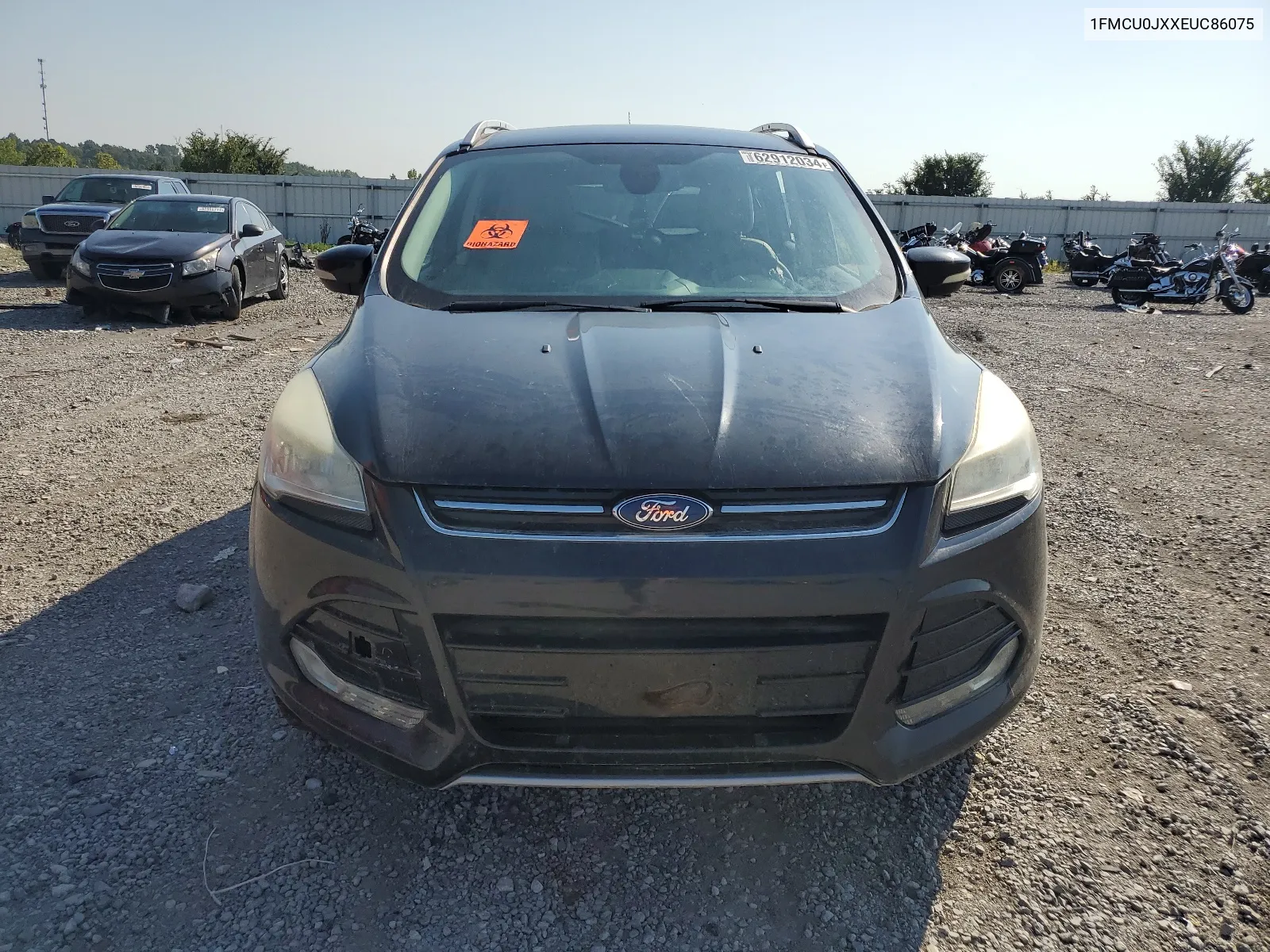 2014 Ford Escape Titanium VIN: 1FMCU0JXXEUC86075 Lot: 62912034