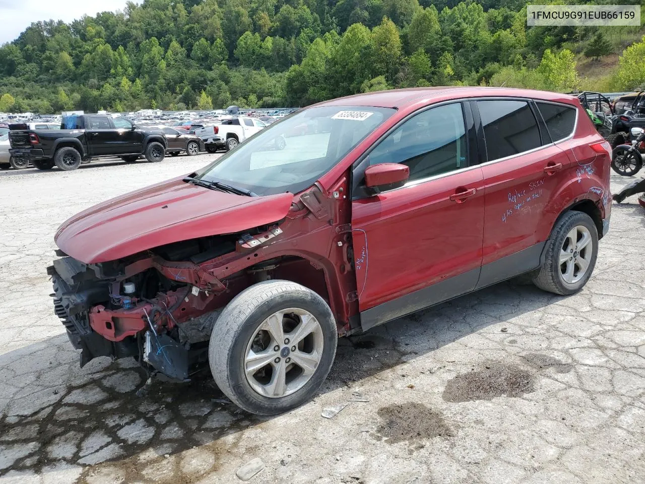 2014 Ford Escape Se VIN: 1FMCU9G91EUB66159 Lot: 63384884