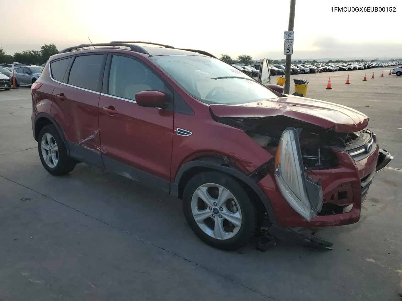 2014 Ford Escape Se VIN: 1FMCU0GX6EUB00152 Lot: 64176794