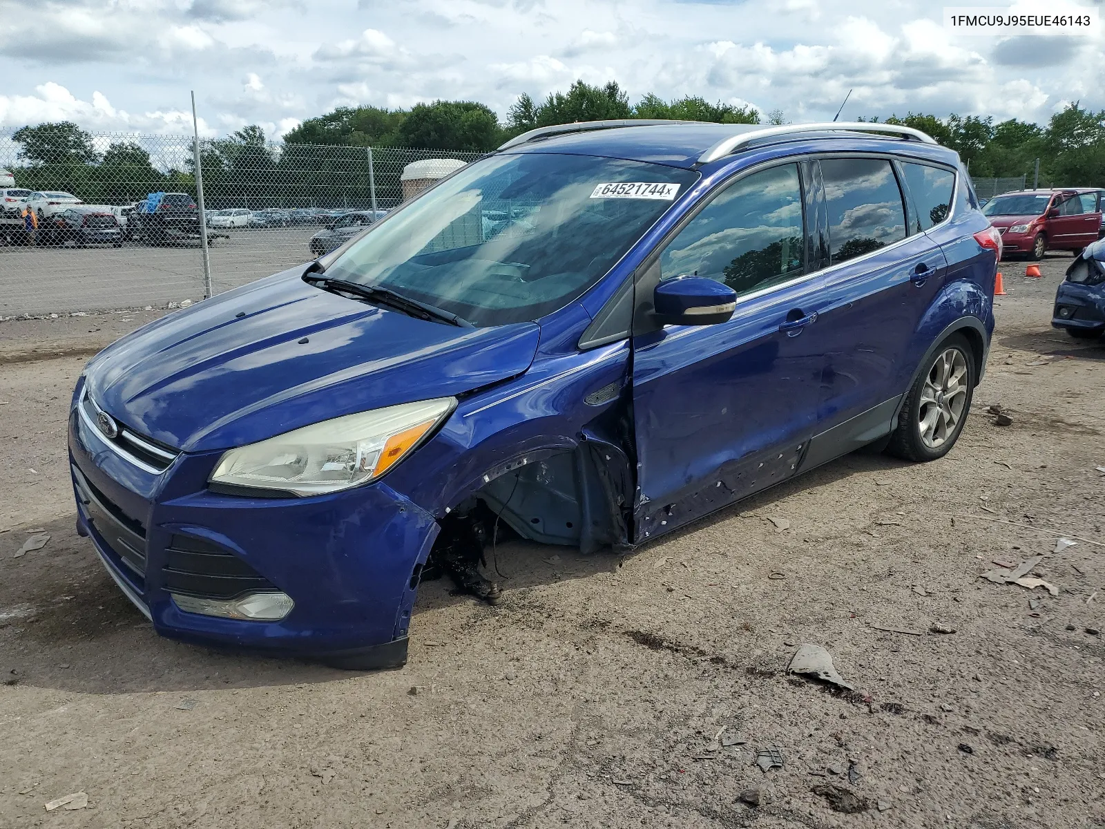 1FMCU9J95EUE46143 2014 Ford Escape Titanium