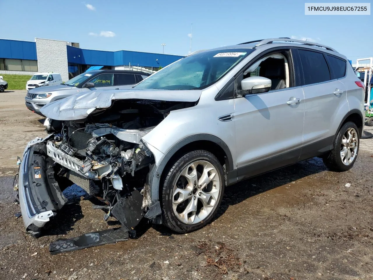 2014 Ford Escape Titanium VIN: 1FMCU9J98EUC67255 Lot: 64619994