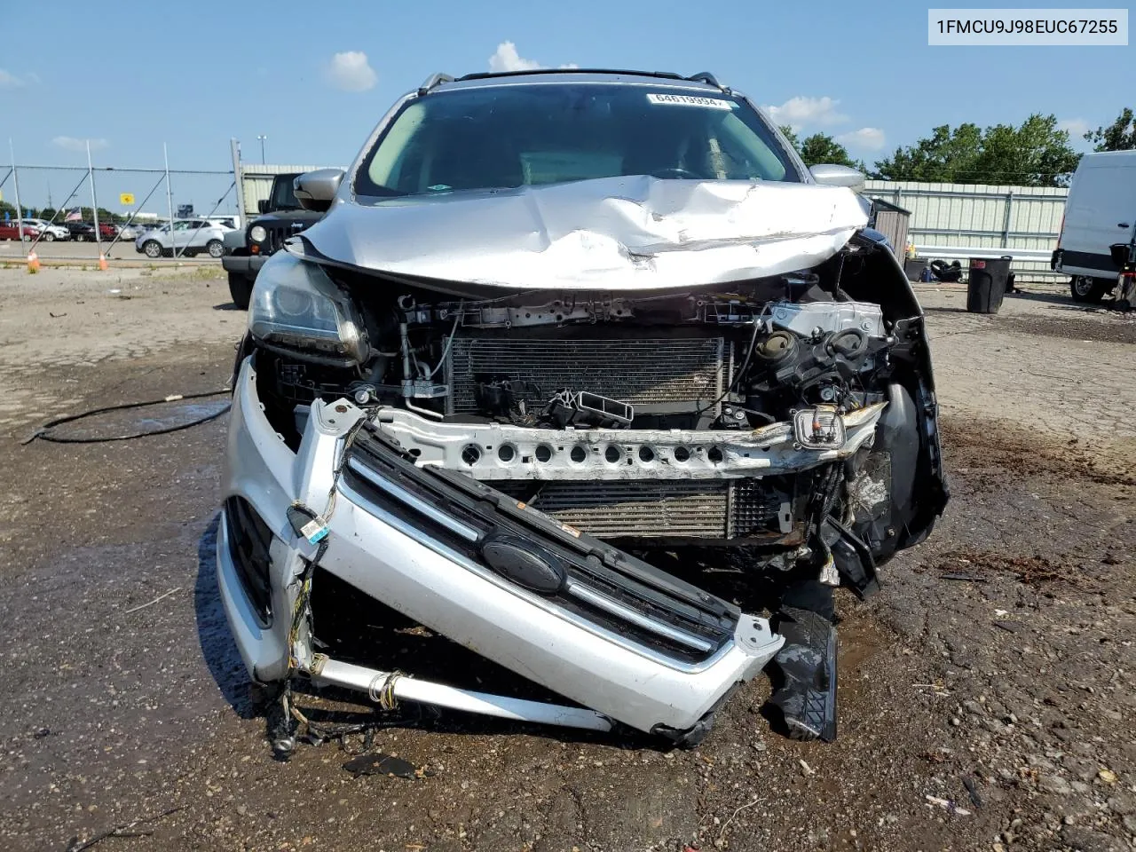 2014 Ford Escape Titanium VIN: 1FMCU9J98EUC67255 Lot: 64619994