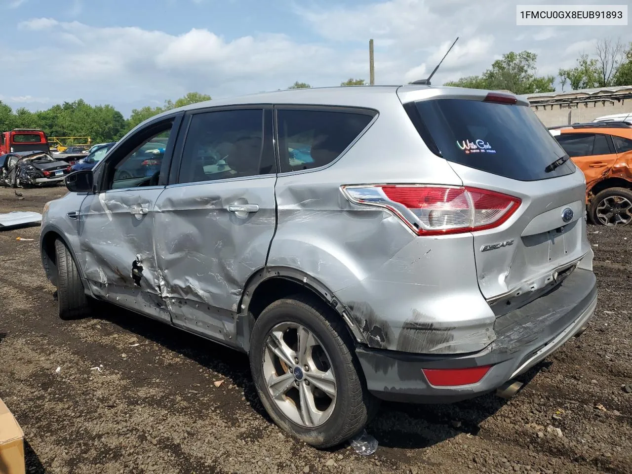 2014 Ford Escape Se VIN: 1FMCU0GX8EUB91893 Lot: 64986854