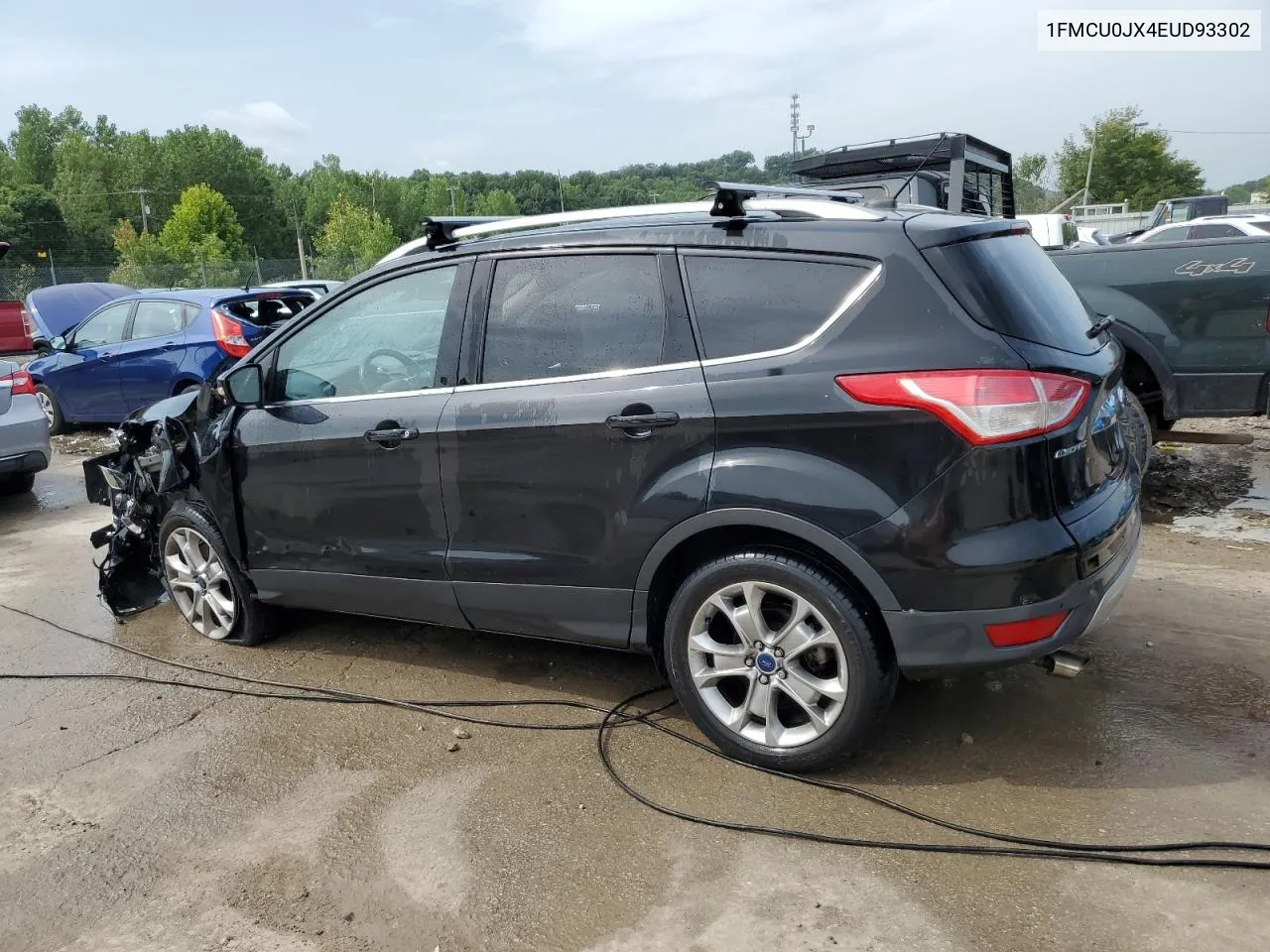 2014 Ford Escape Titanium VIN: 1FMCU0JX4EUD93302 Lot: 65368634