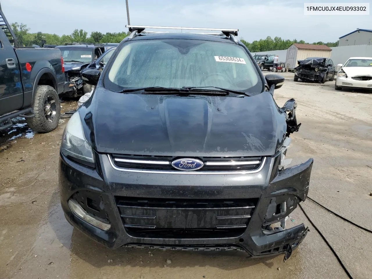 2014 Ford Escape Titanium VIN: 1FMCU0JX4EUD93302 Lot: 65368634