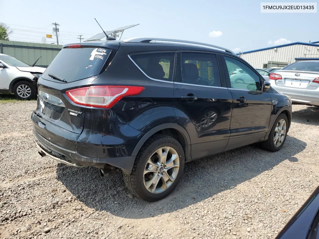 2014 Ford Escape Titanium VIN: 1FMCU9JX2EUD13435 Lot: 65537074