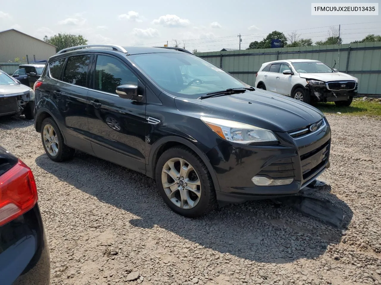 2014 Ford Escape Titanium VIN: 1FMCU9JX2EUD13435 Lot: 65537074