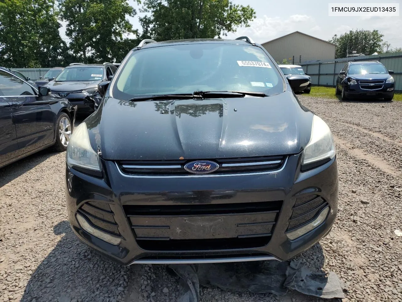 2014 Ford Escape Titanium VIN: 1FMCU9JX2EUD13435 Lot: 65537074