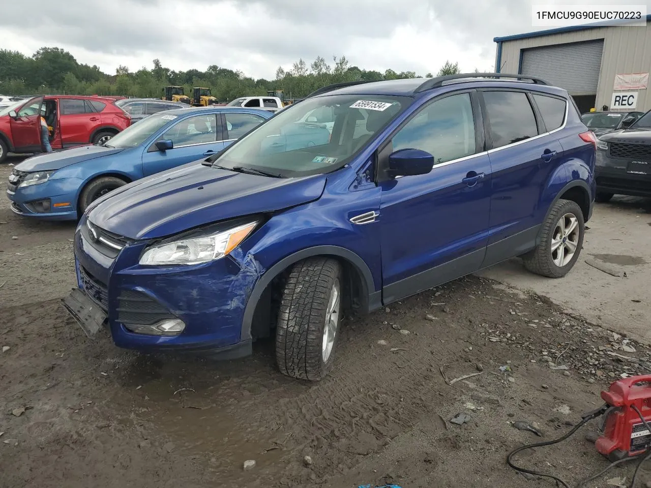 2014 Ford Escape Se VIN: 1FMCU9G90EUC70223 Lot: 65991534