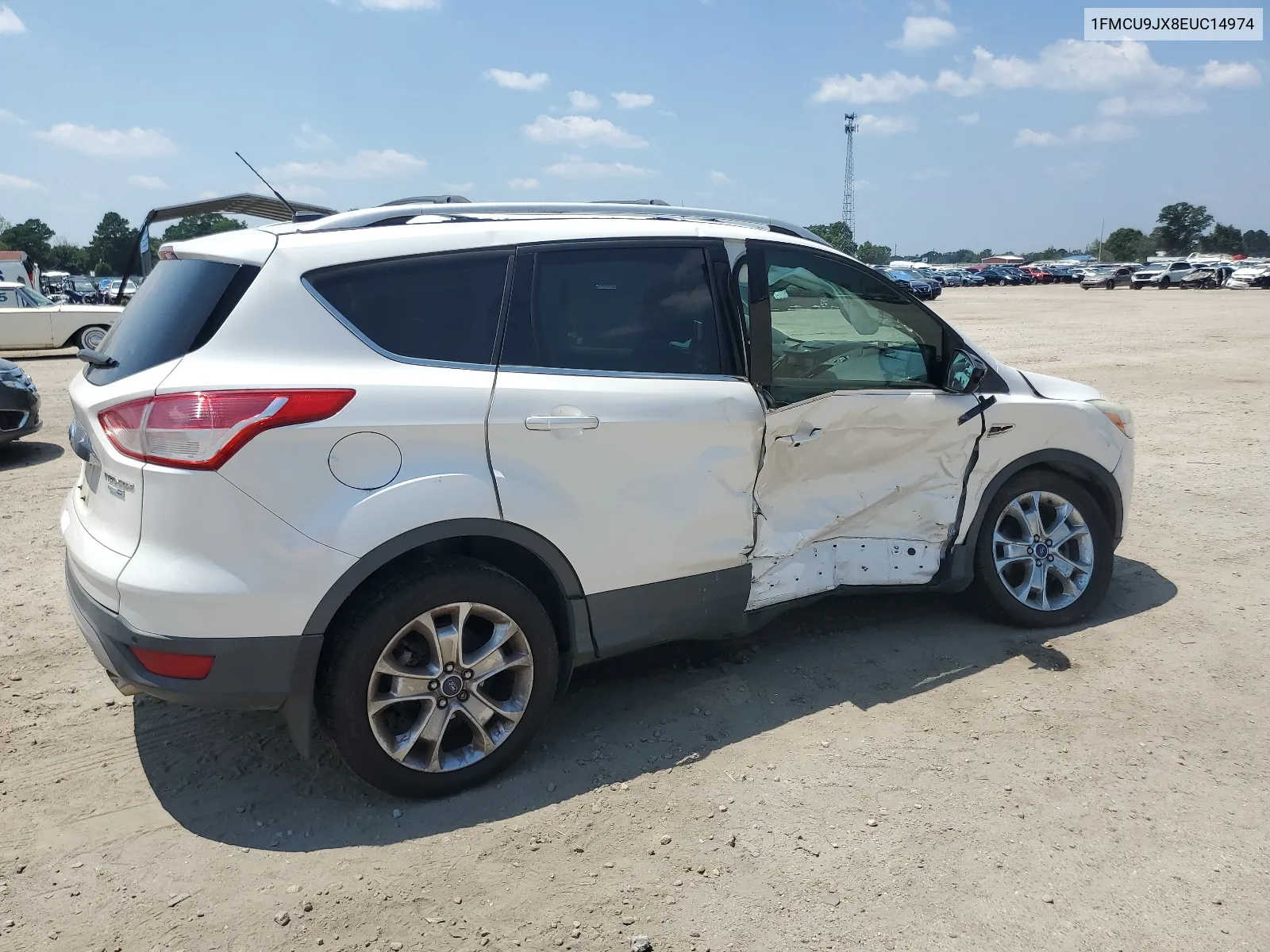 2014 Ford Escape Titanium VIN: 1FMCU9JX8EUC14974 Lot: 66482414