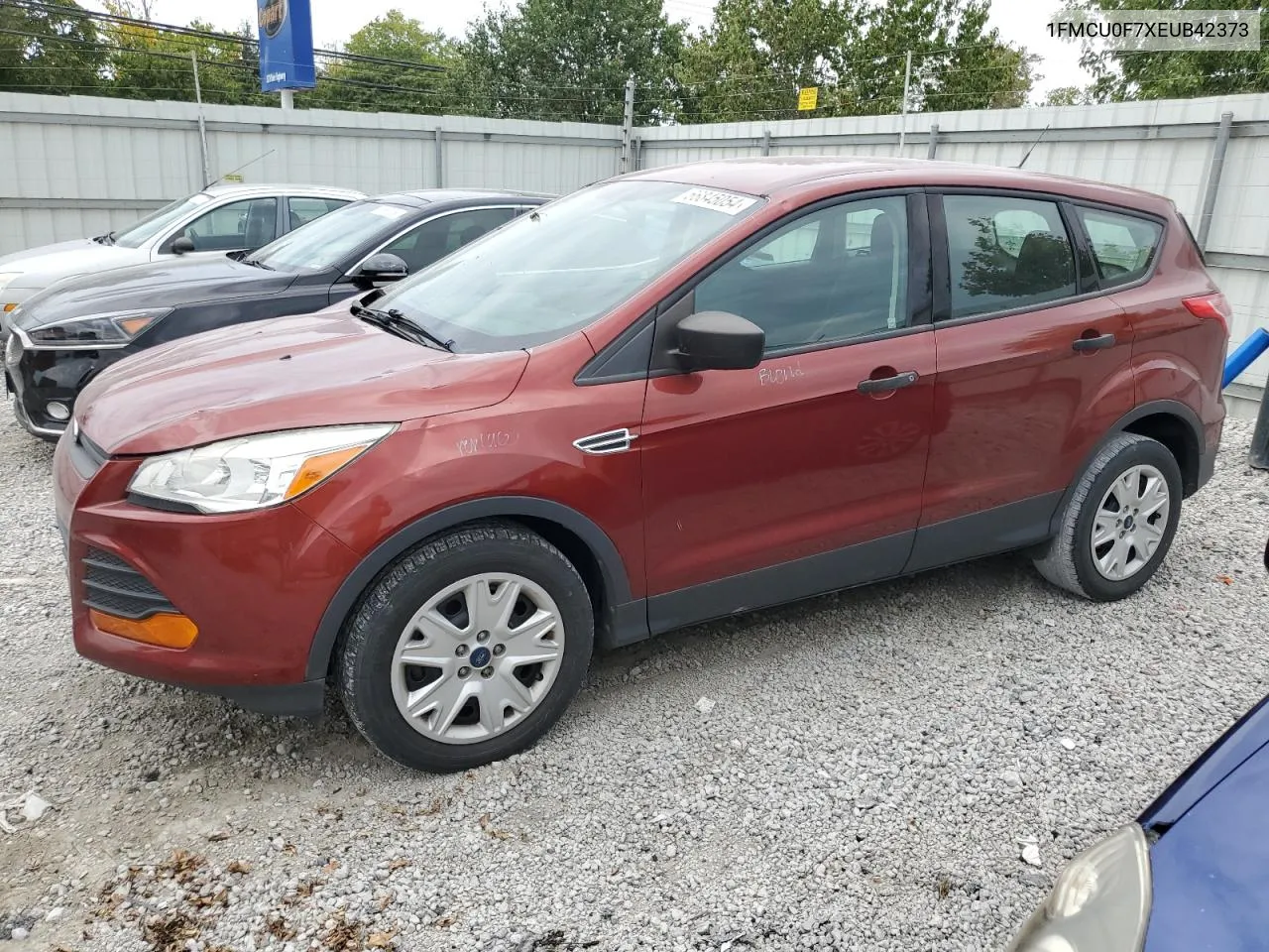 2014 Ford Escape S VIN: 1FMCU0F7XEUB42373 Lot: 66845054