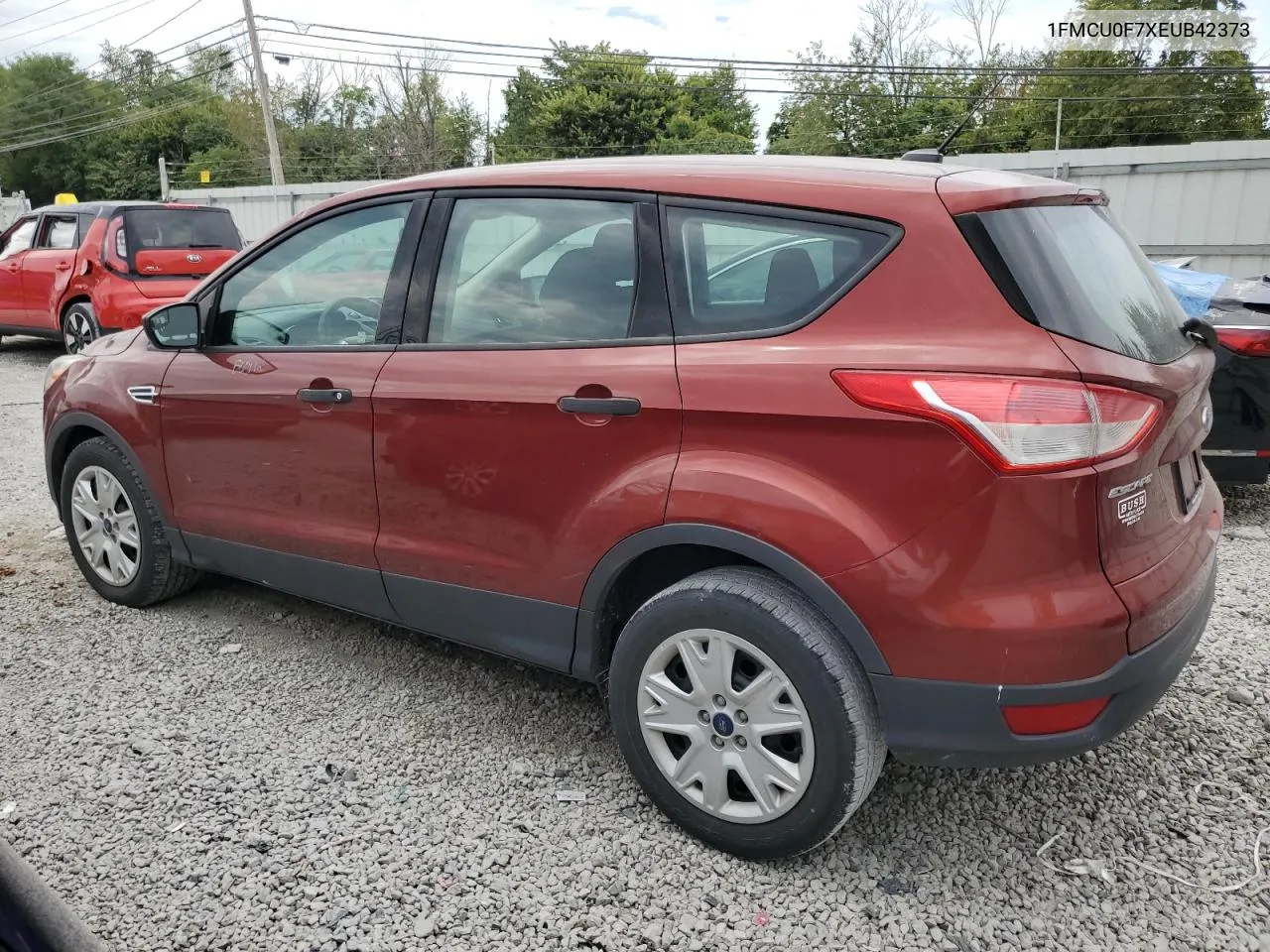 2014 Ford Escape S VIN: 1FMCU0F7XEUB42373 Lot: 66845054