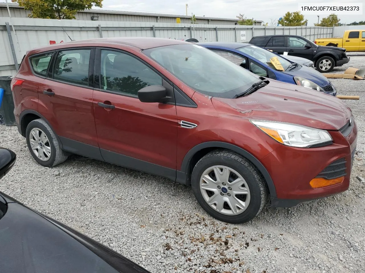 2014 Ford Escape S VIN: 1FMCU0F7XEUB42373 Lot: 66845054