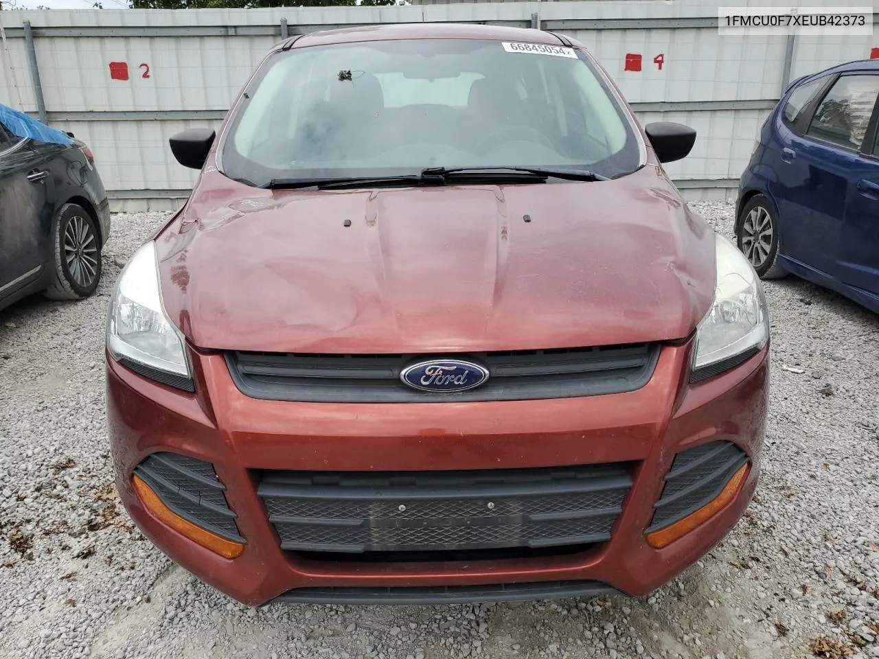 2014 Ford Escape S VIN: 1FMCU0F7XEUB42373 Lot: 66845054