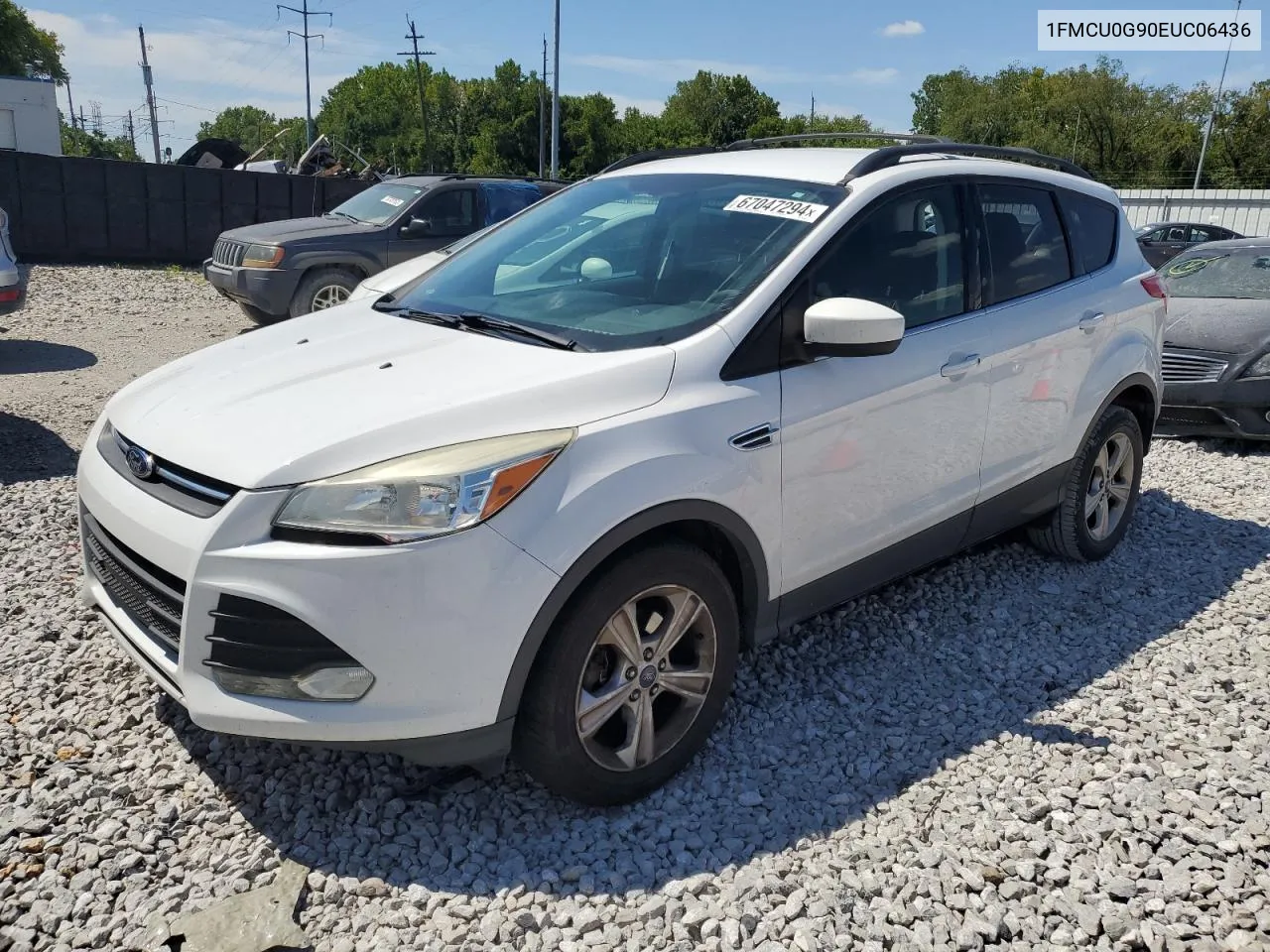 1FMCU0G90EUC06436 2014 Ford Escape Se