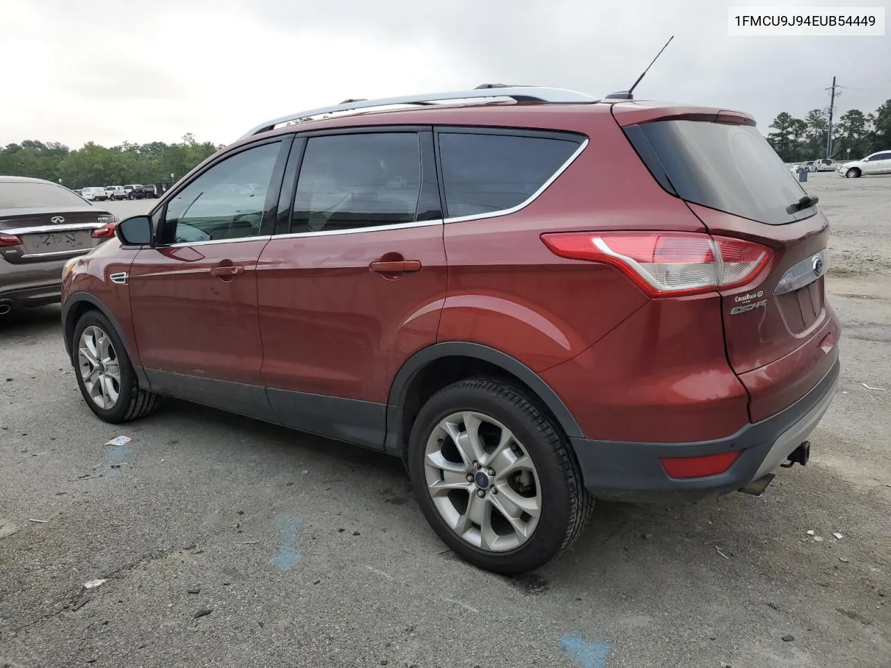 2014 Ford Escape Titanium VIN: 1FMCU9J94EUB54449 Lot: 67391594