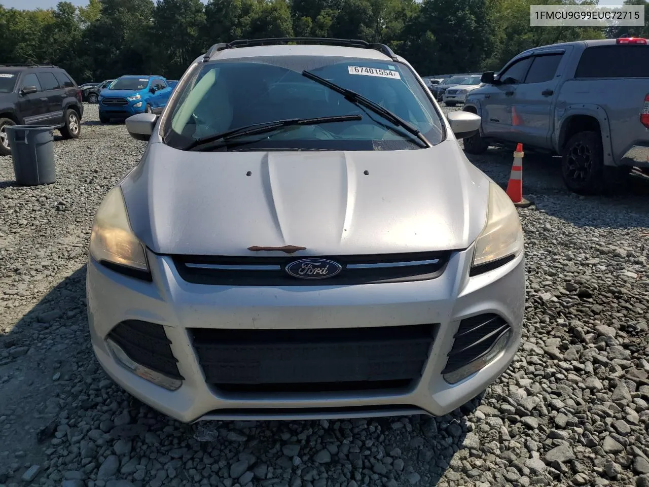 2014 Ford Escape Se VIN: 1FMCU9G99EUC72715 Lot: 67401554