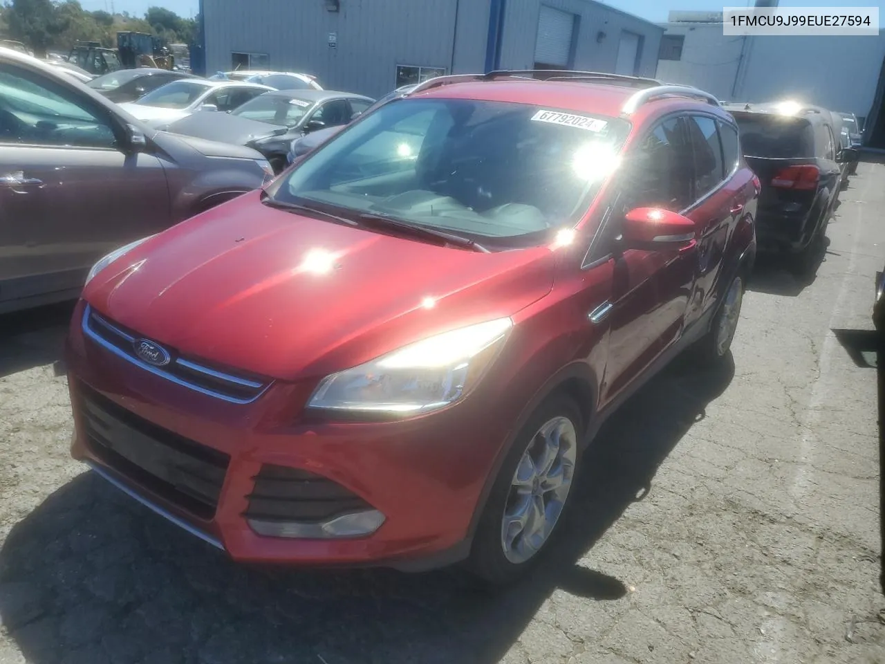 1FMCU9J99EUE27594 2014 Ford Escape Titanium