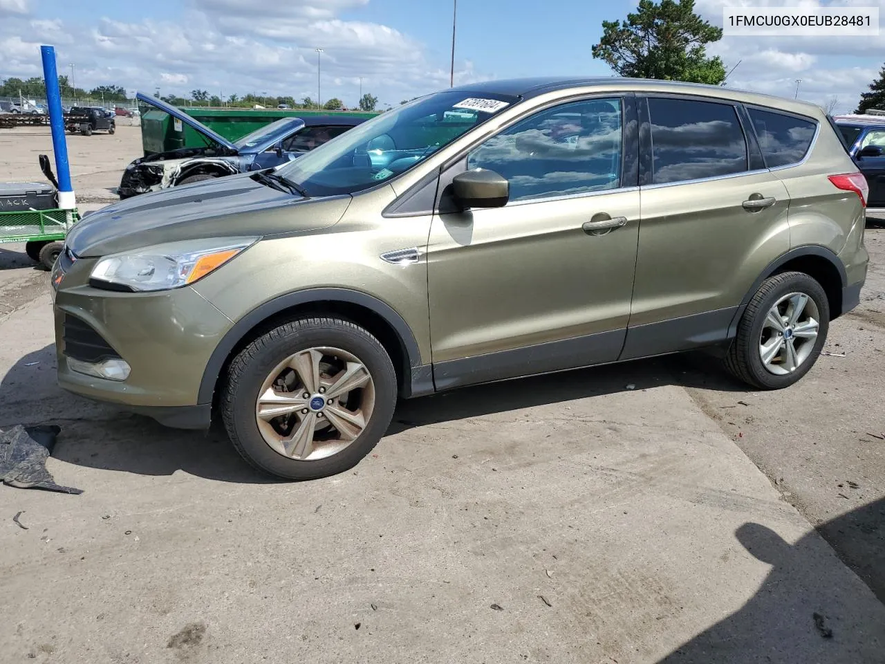 2014 Ford Escape Se VIN: 1FMCU0GX0EUB28481 Lot: 67891604