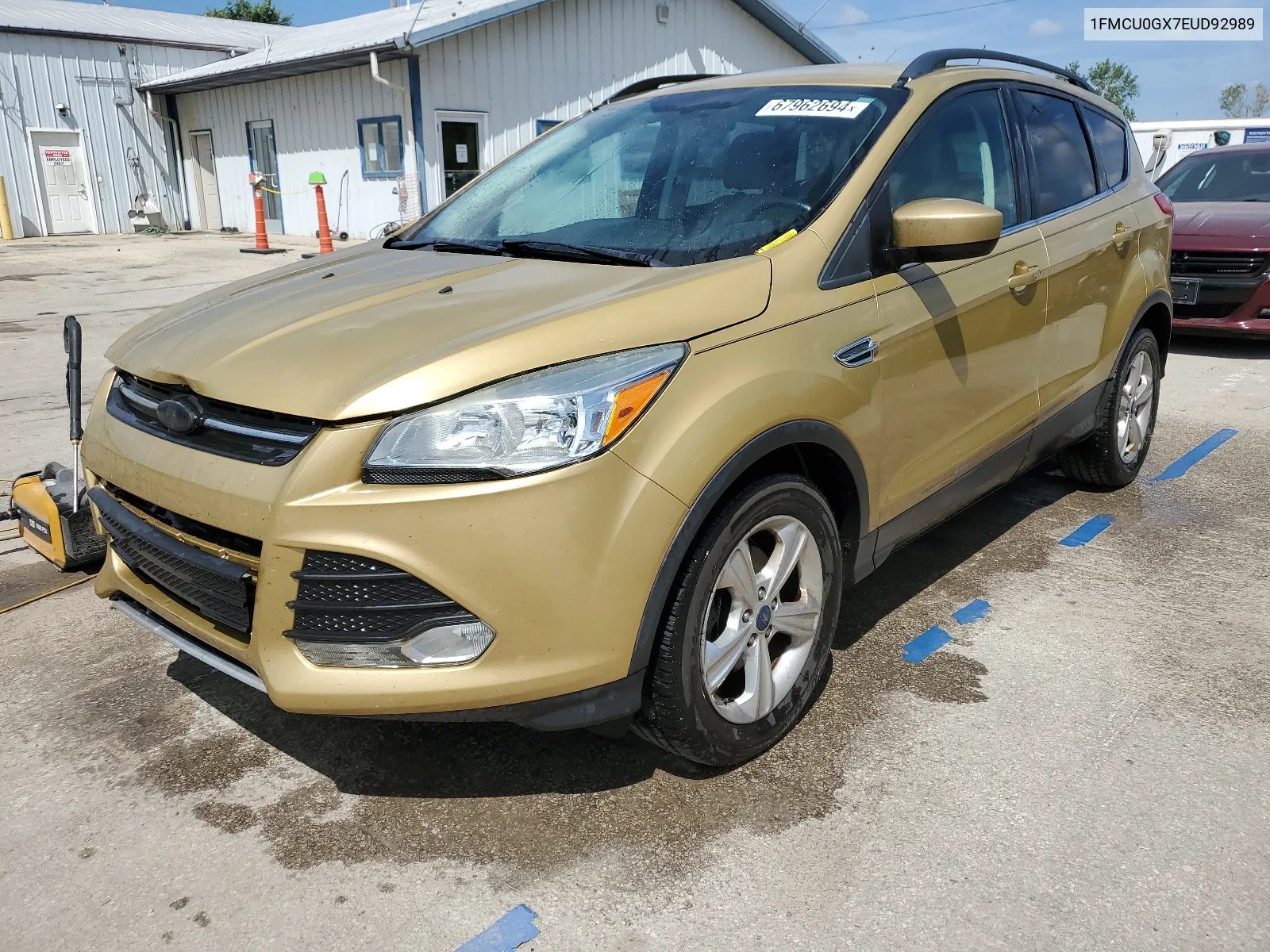 2014 Ford Escape Se VIN: 1FMCU0GX7EUD92989 Lot: 67962694